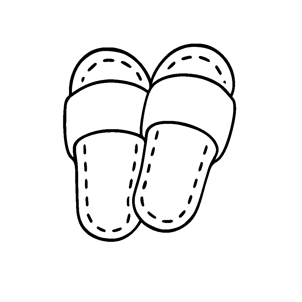 SPA SLIPPERS SVG | Cutter