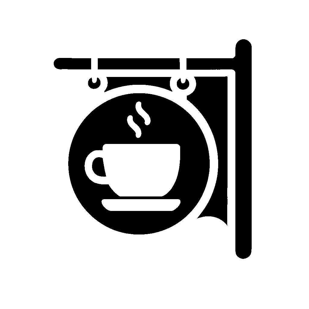 Coffee World Street Sign