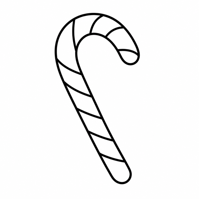 Baston de caramelo estilo 2