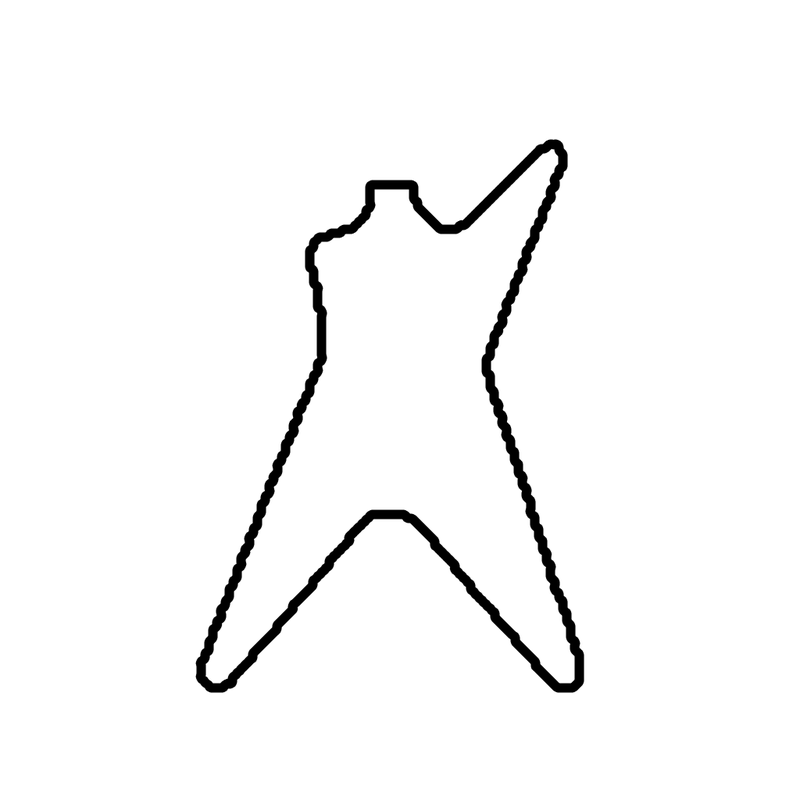 Cuerpo de guitarra Dean ML