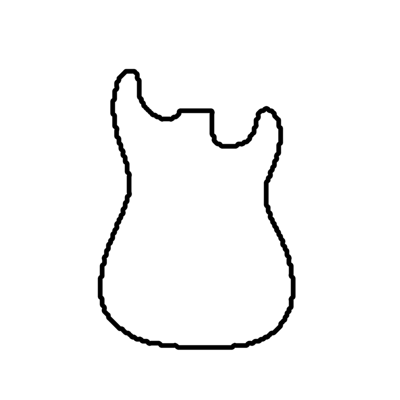 Cuerpo de guitarra Fender Stratocaster