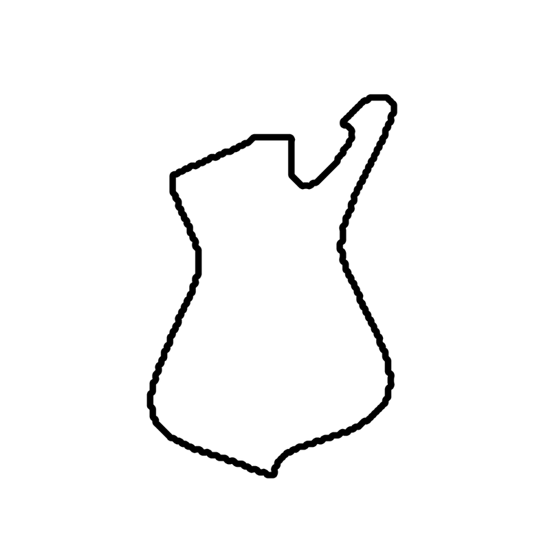 Cuerpo de guitarra Ibanez Iceman