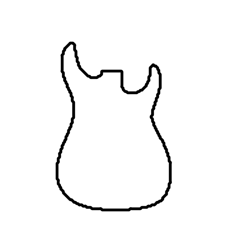Cuerpo de guitarra Jackson Soloist