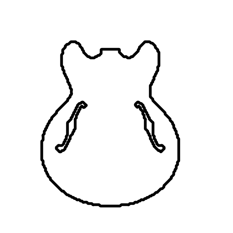 Cuerpo de guitarra Gibson ES-335