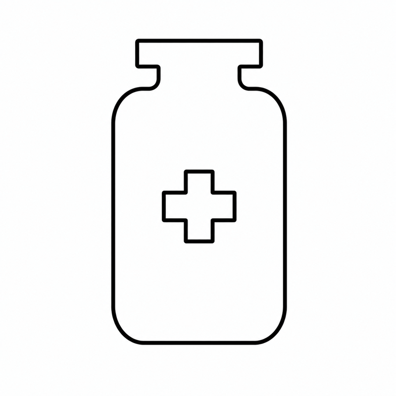 Frasco de medicina estilo 2