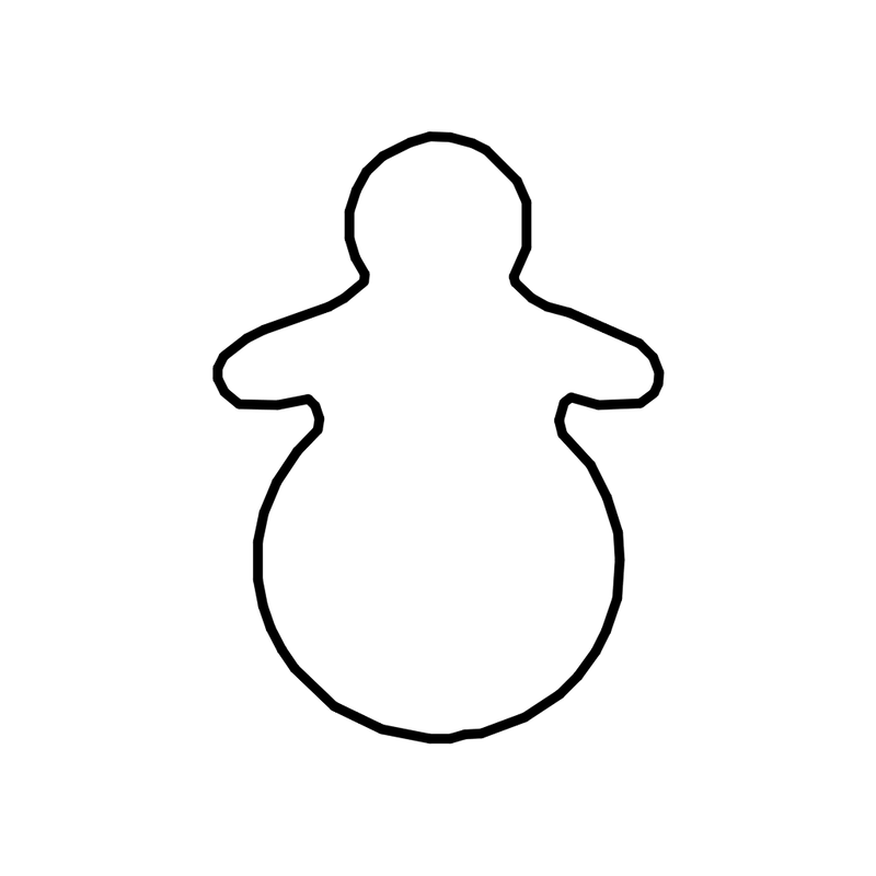 Muñeco de nieve estilo 3