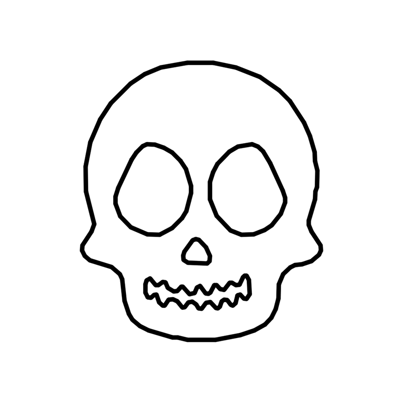 Calavera estilo 8