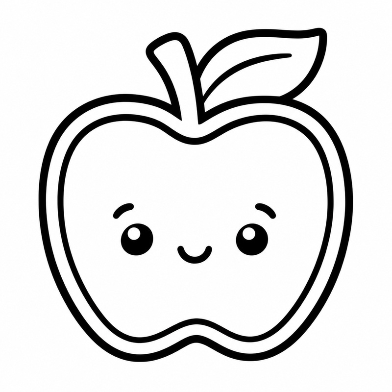 Kawaii Apple