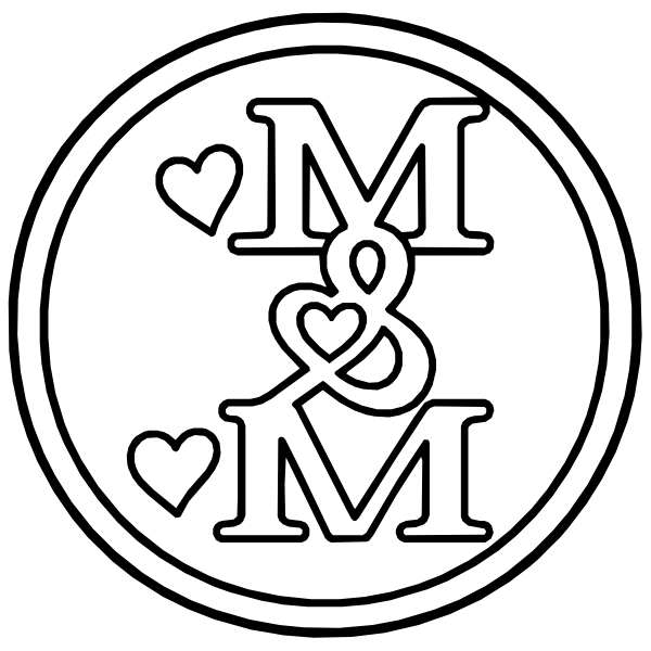 Wedding Monogram M M