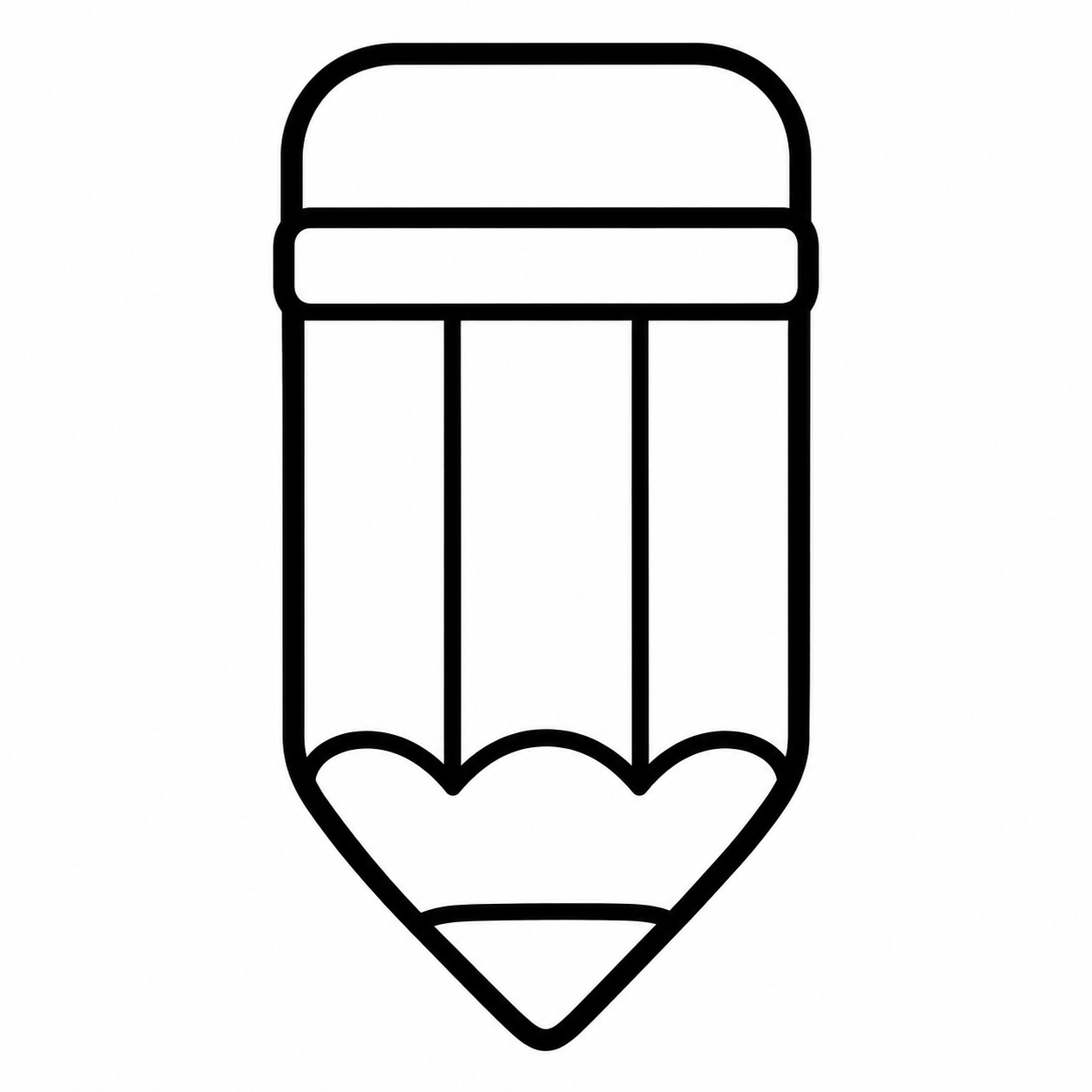 Vertical Pencil